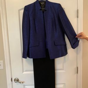 Shimmery Blue Suit Set